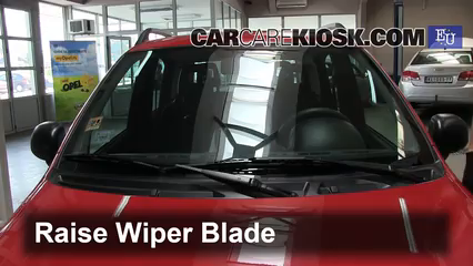 2010 Fiat Panda Active 1.2L 4 Cyl. Windshield Wiper Blade (Front) Replace Wiper Blades